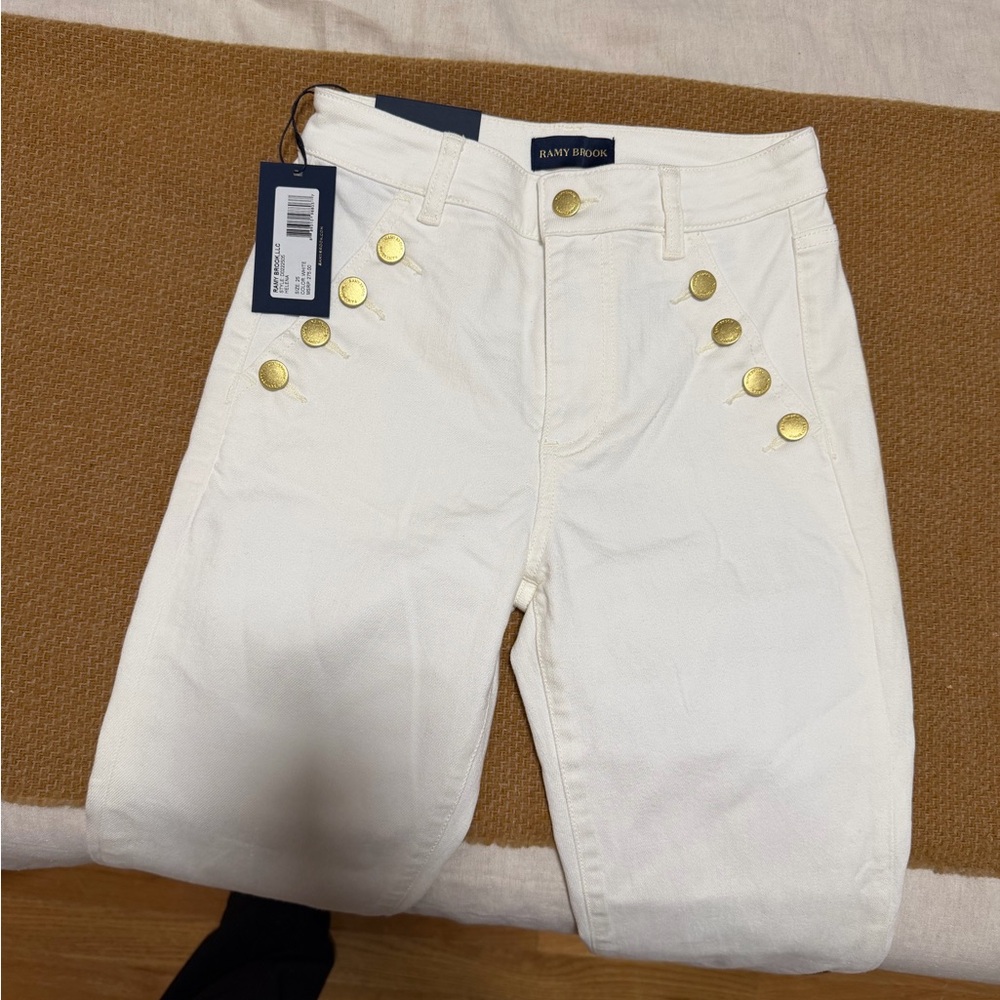 Ramy Brook Helena High-Rise Flare Jean - Picture 4 of 9
